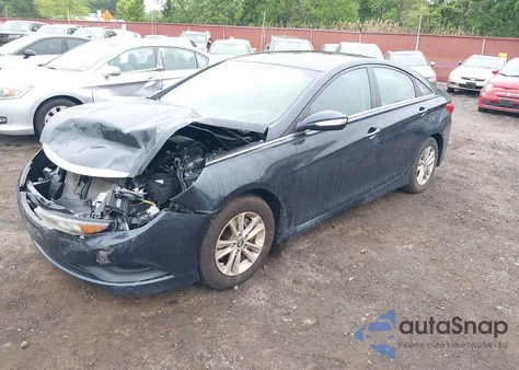 2014 Hyundai Sonata Gls z USA, uszkodzony, nr VIN 5NPEB4AC0EH905252